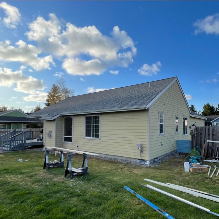 Home with Hardie plank siding installed by LADA Exteriors