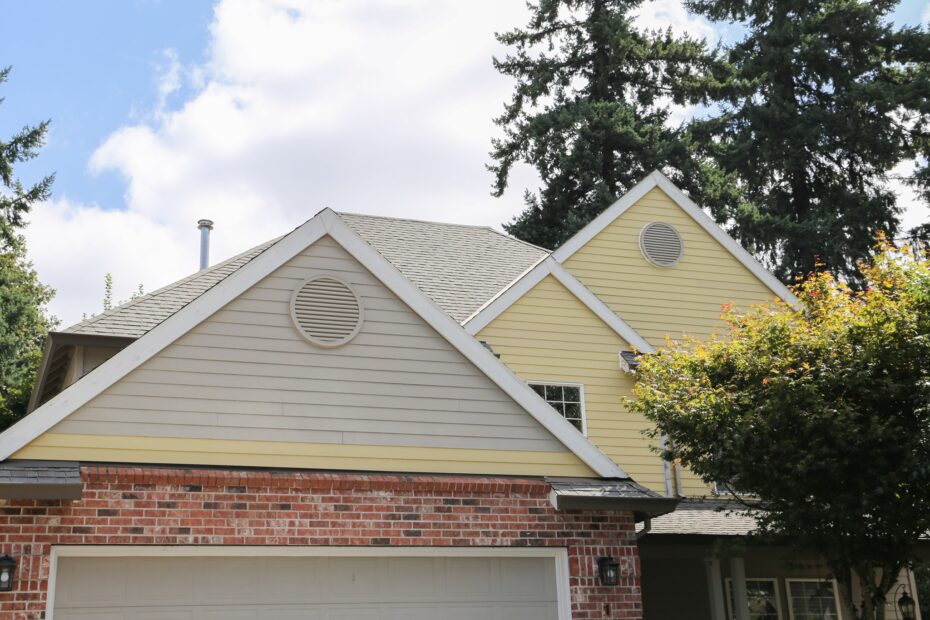 home with nice roofing